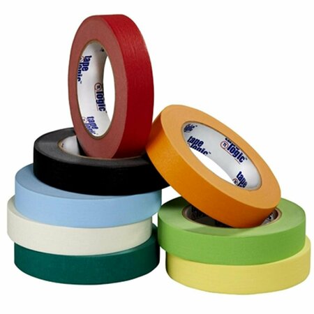 BOX PARTNERS Tape Logic  0.25 in. x 60 yards Black Masking Tape, 144PK T931003B